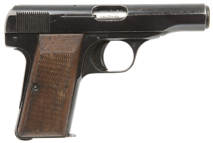 Deactivated Early Browning Pistol